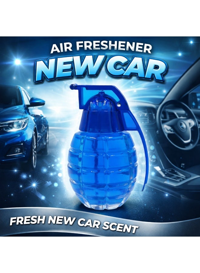 ان جي معطر جو للسيارة على شكل قنبلة من NG، برائحة السيارة الجديدة، يدوم طويلاً ويتحكم بالروائح الكريهة، مقاوم للتسرب ومناسب لجميع الأحوال الجوية، للاستخدام في لوحة القيادة وحامل الأكواب في السيارة، وكذلك في المنزل والمكتب وأماكن المعيشة - 794-519 - Image 5